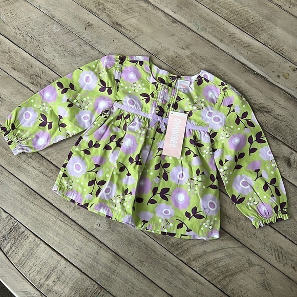 Gymboree Fall Floral Top Size 18 24 months NWT - Picture 1 of 8